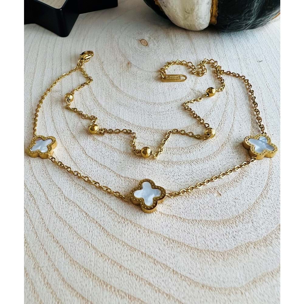GOLD RENK YONCA MODEL İKİLİ ÇELİK HALHAL 20+6 CM ACR2190
