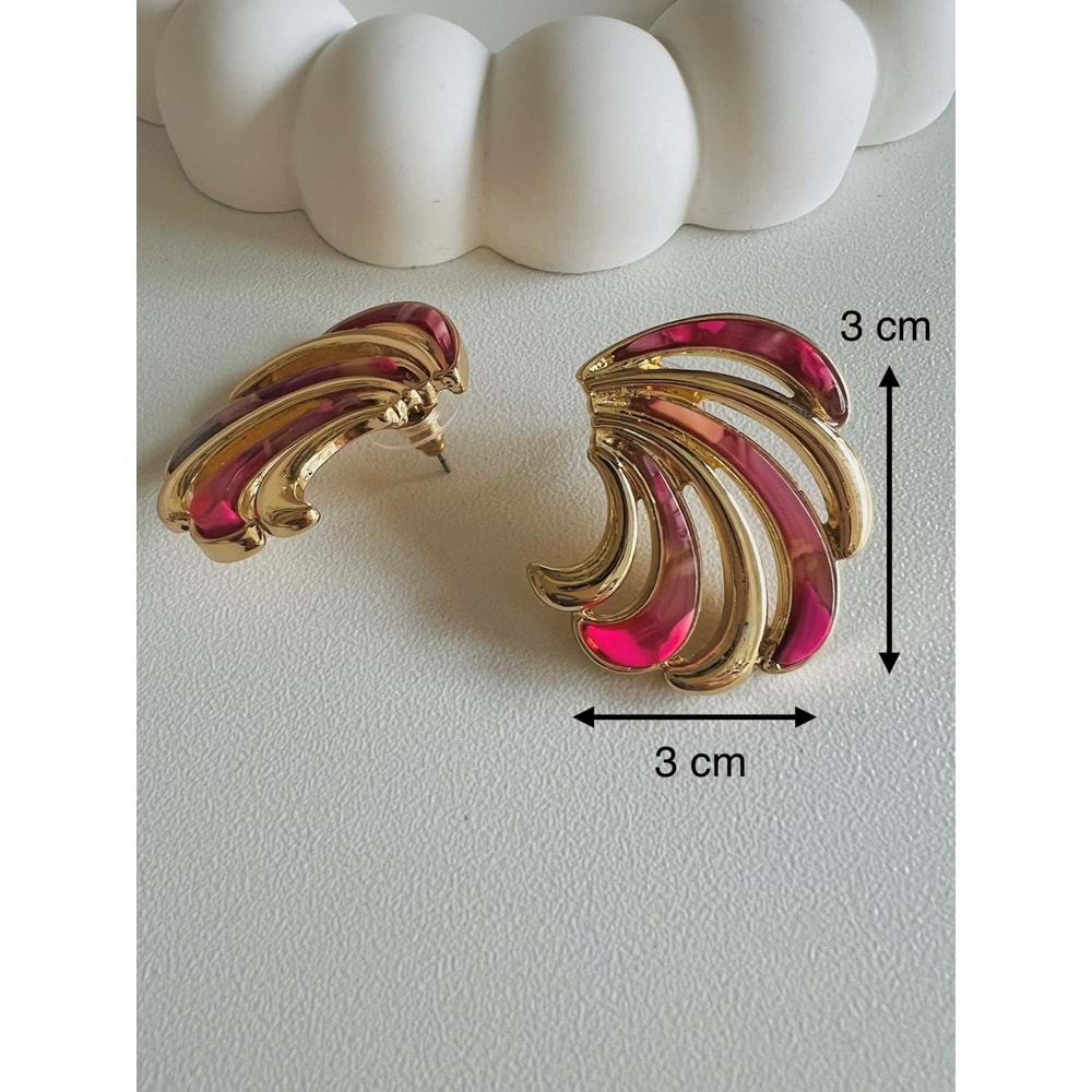 KIRMIZILI-PEMBELİ MARUL KÜPE GOLD ACR3900