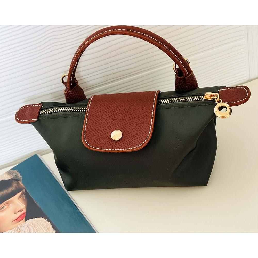 POLO MİNİ EL VE OMUZ ÇANTASI-HAKİ-TABA RENK ACR4393