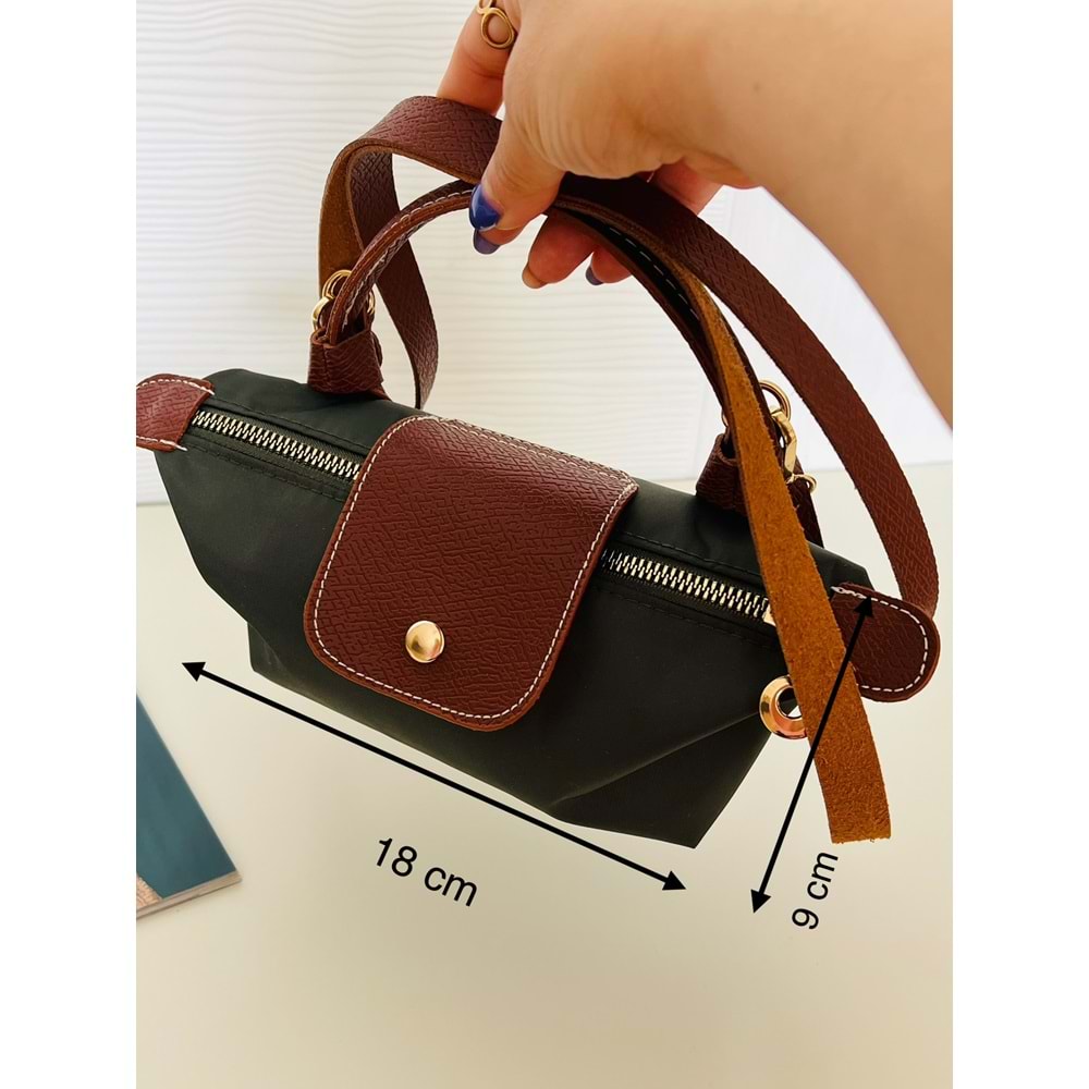 POLO MİNİ EL VE OMUZ ÇANTASI-HAKİ-TABA RENK ACR4393