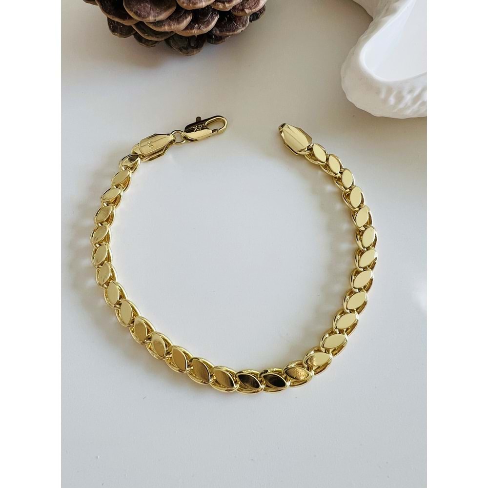 XUPING ARPA MODEL BİLEKLİK-14K GOLD ACR4556