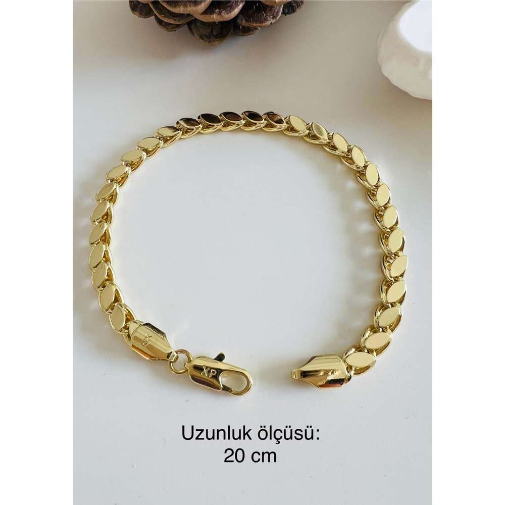 XUPING ARPA MODEL BİLEKLİK-14K GOLD ACR4556