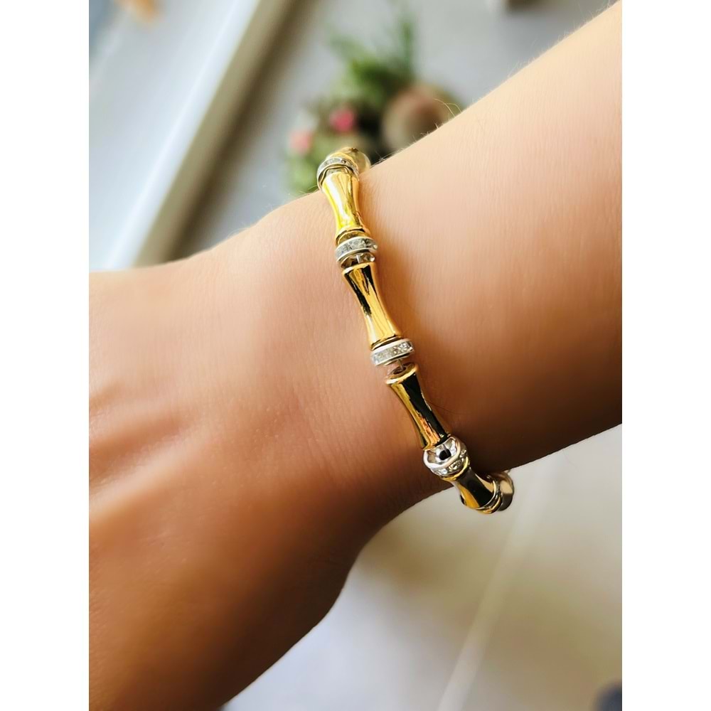 ÖZEL SERİ SERENAY BİLEKLİK 16+4 CM-GOLD ACR5101