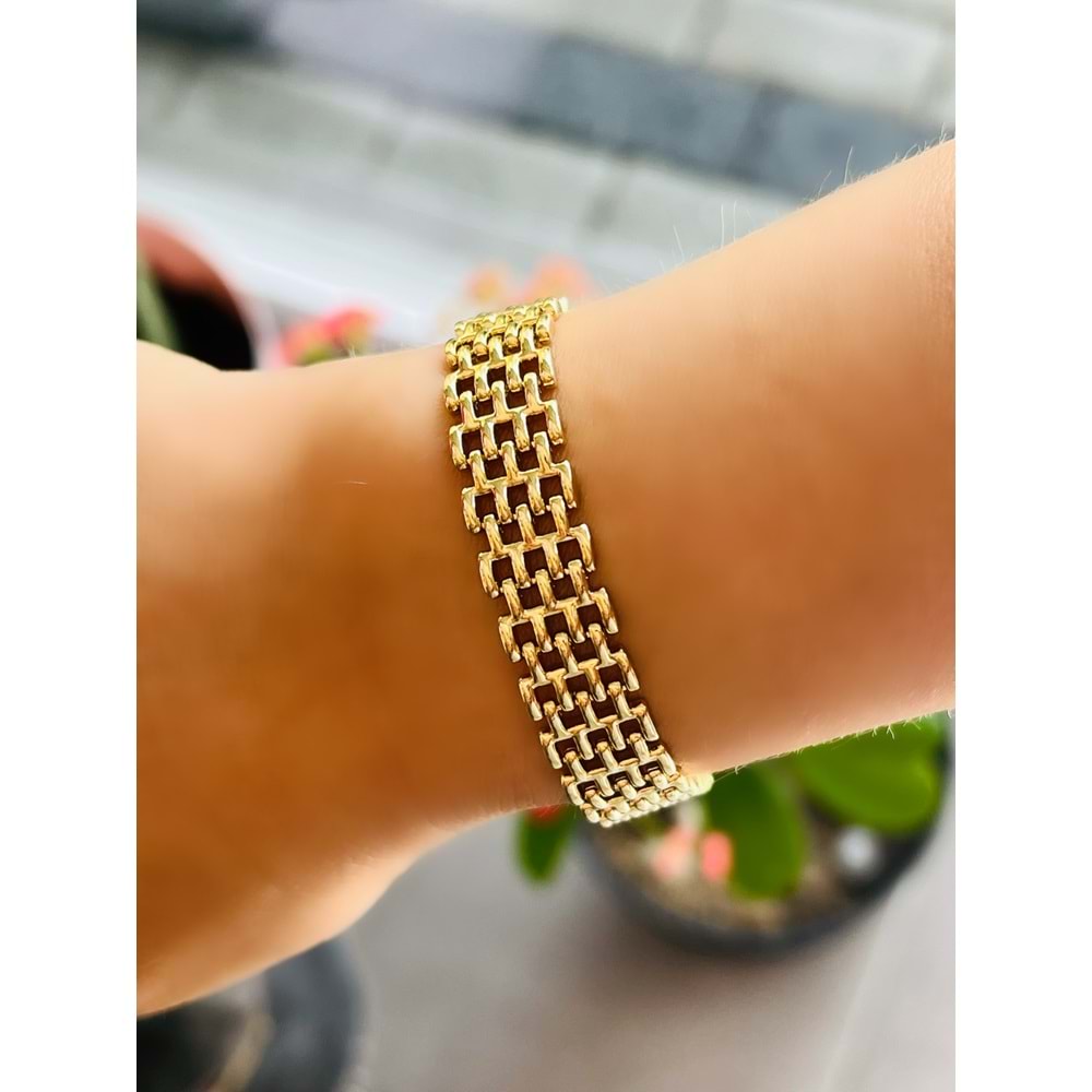 XUPING 14K KORDON BİLEKLİK 17+2CM ACR6230
