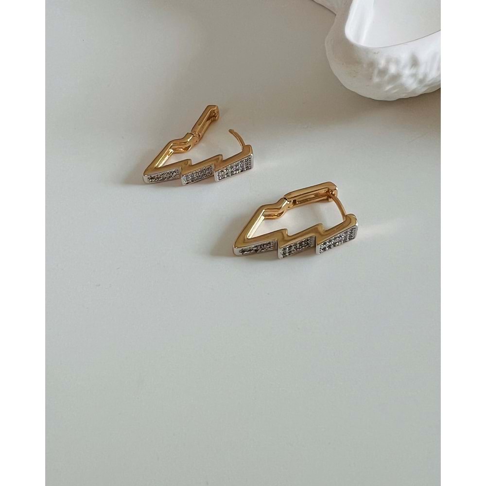 XUPING ŞİMŞEK KÜPE-ROSE RENK ACR6598