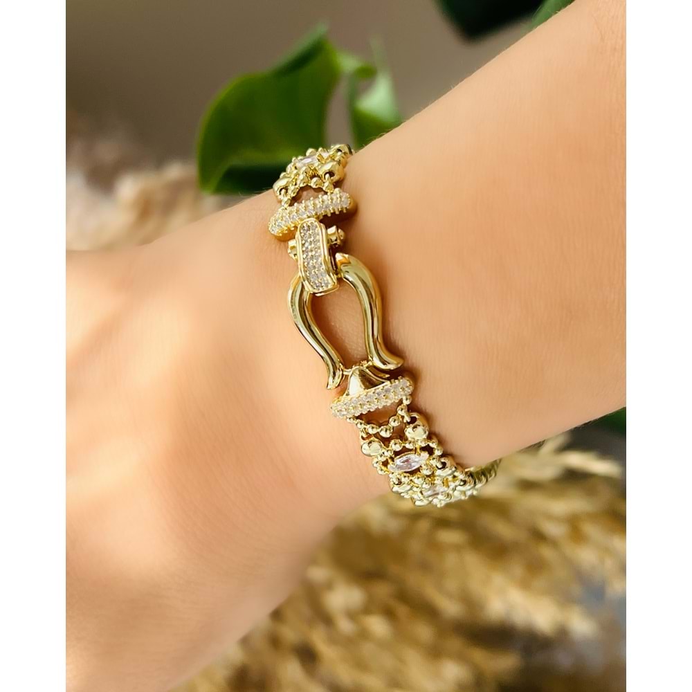 XUPING 14K KUYUMCU MODEL BİLEKLİK 17+2CM ACR6666
