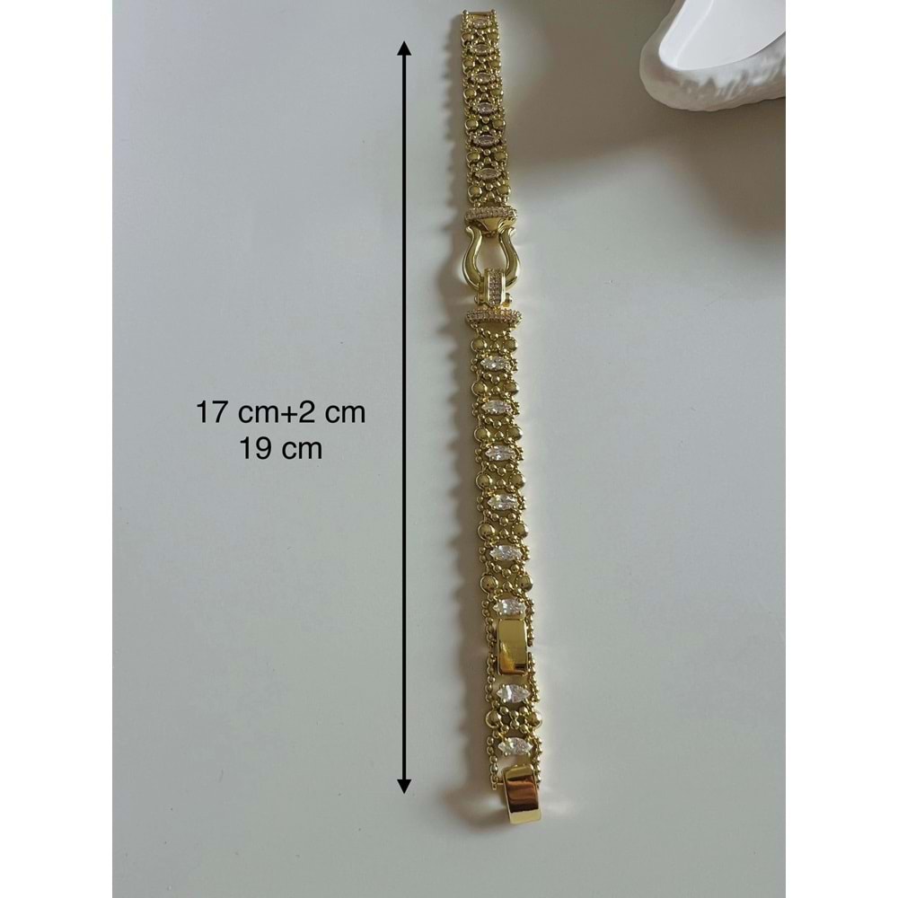 XUPING 14K KUYUMCU MODEL BİLEKLİK 17+2CM ACR6666