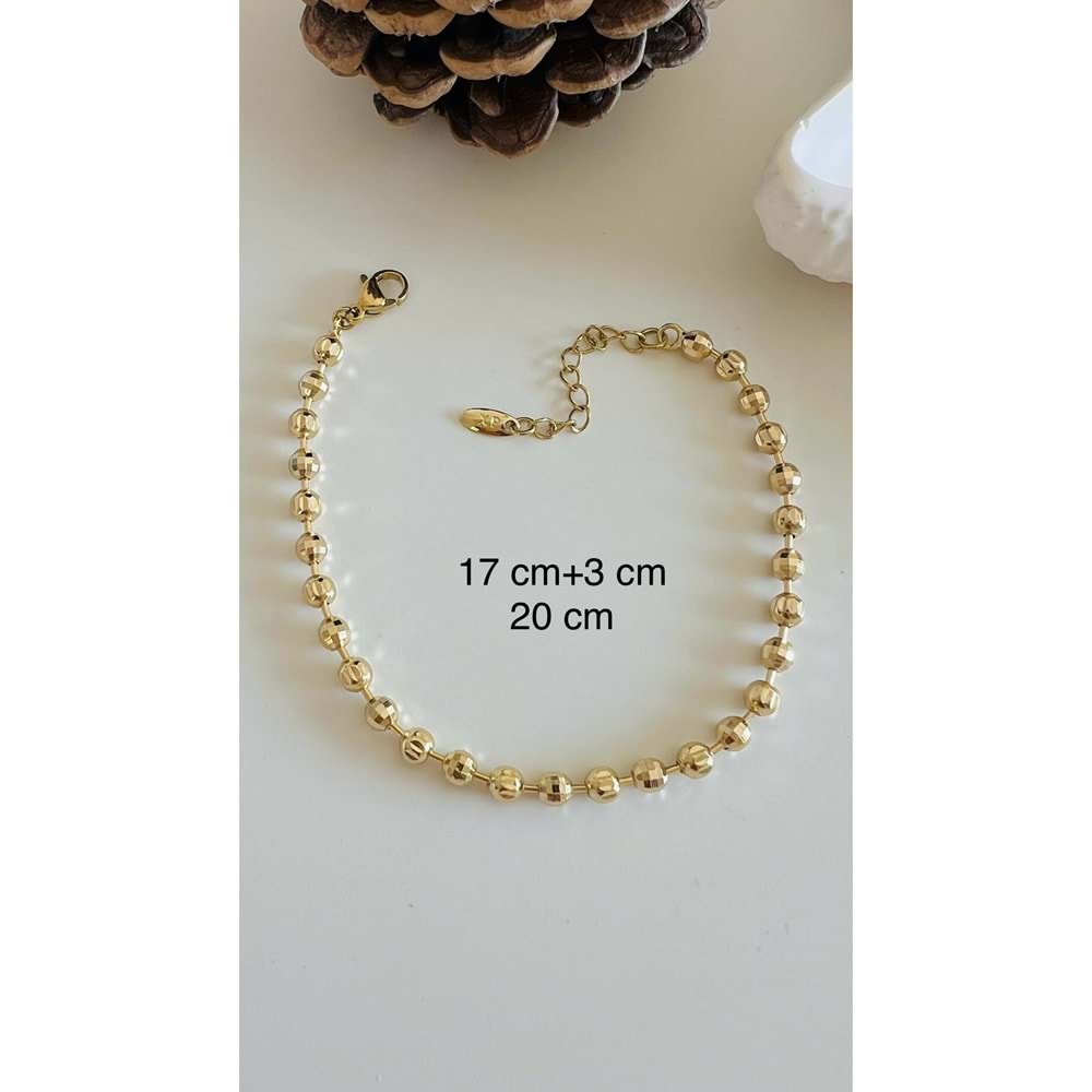 XUPING 14K DORİKA BİLEKLİK 17+3 CM ACR7586