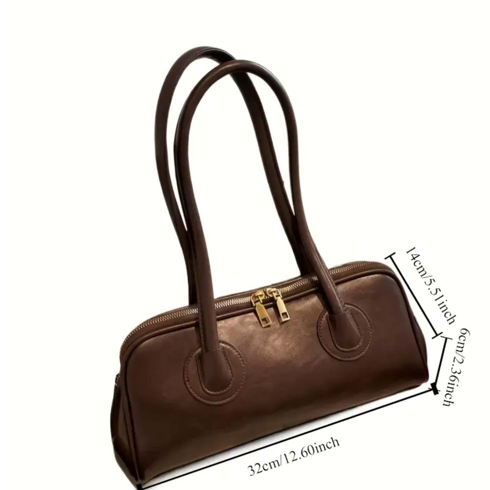 KADIN MODASI KAHVERENGİ OMUZ ÇANTASI ACR7883