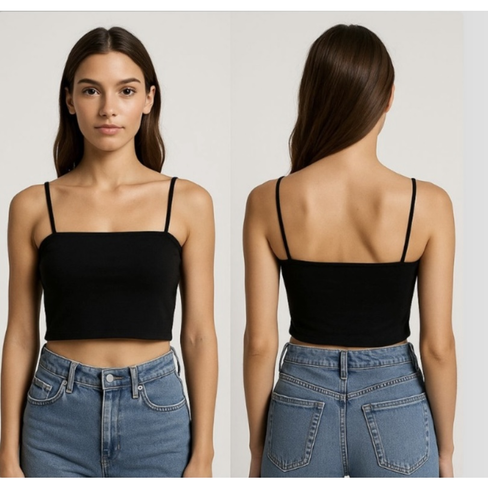 GÖĞÜS DESTEKLİ, İP ASKILI CROP ACR8067