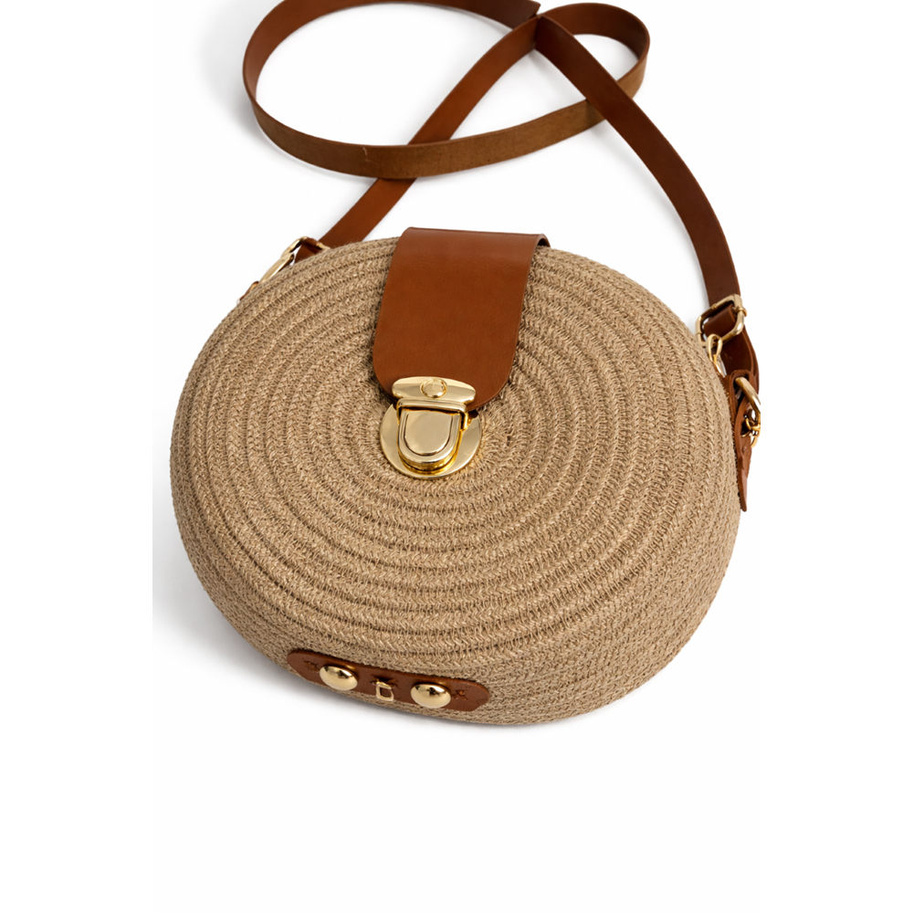 GADE EL YAPIMI BALIKSIRTI HASIR ASTARLI DAVUL ÇANTA ACR8191