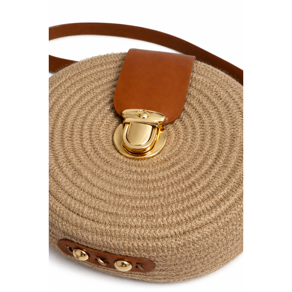 GADE EL YAPIMI BALIKSIRTI HASIR ASTARLI DAVUL ÇANTA ACR8191