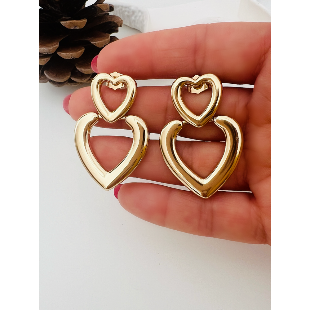 XUPING 14K KALP KÜPE-GOLD RENK ACR8523