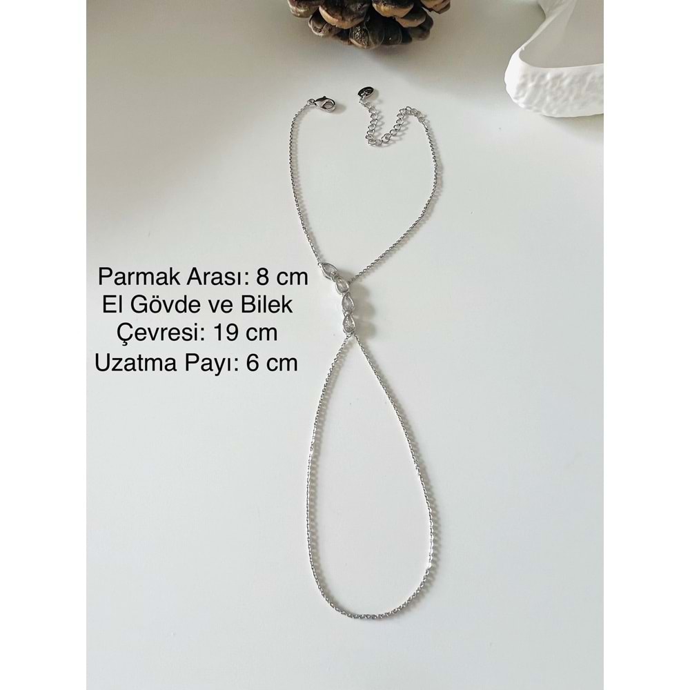 ÖZEL SERİ DAMLA MODEL ŞAHMERAN-GÜMÜŞ RENK ACR9097