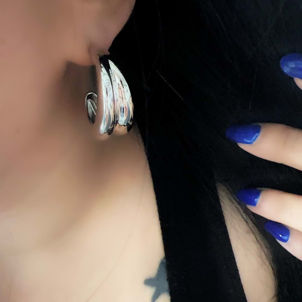 XUPING BOMBE KÜPE-GÜMÜŞ RENK ACR9191