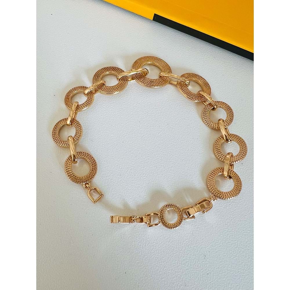 XUPING ROSE RENK HALKA BİLEKLİK 17+2 CM ACR9511