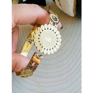 GOLD RENK ÇELİK ATA KELEPÇE ACR0692