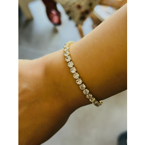 XUPING 14K GOLD RENK SUYOLU BİLEKLİK 17+2CM ACR0760