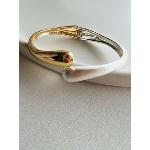 ÖZEL SERİ ÇİFT RENKLİ VİNTAGE KELEPÇE GOLD-GÜMÜŞ ACR3247