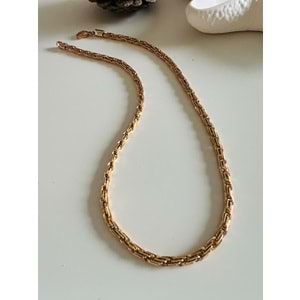 XUPING BURGU KOLYE 40 CM-4MM-ROSE ACR4651