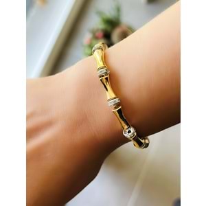 ÖZEL SERİ SERENAY BİLEKLİK 16+4 CM-GOLD ACR5101