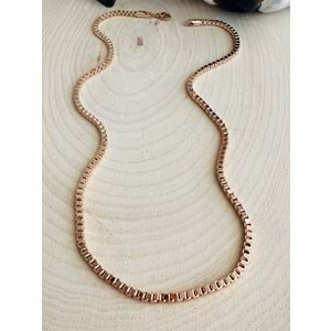 XUPING ROSE RENK KÜP ZİNCİR KOLYE 50 CM ACR5877