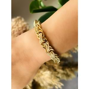XUPING 14K KALIN ZİNCİRLİ BİLEKLİK 22CM ACR6665