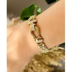 XUPING 14K KUYUMCU MODEL BİLEKLİK 17+2CM ACR6666