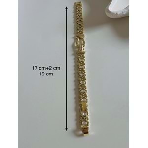 XUPING 14K KUYUMCU MODEL BİLEKLİK 17+2CM ACR6666