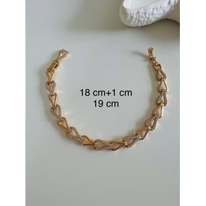 XUPING SWAN BİLEKLİK 18+1CM-ROSE RENK ACR6982