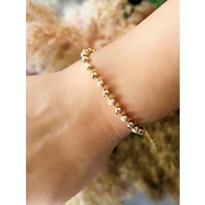 XUPING IŞILTILI DORİKA BİLEKLİK 16+5CM-ROSE RENK ACR6986