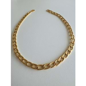 GOLD RENK ZİNCİR CHOKER KOLYE ACR7363