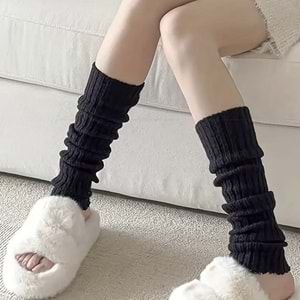 KADINLAR İÇİN DİKEY ÇİZGİLİ, MODA, ÇOK YÖNLÜ BALDIR ÇORAPLARI ACR7845