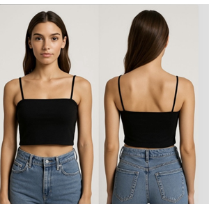 GÖĞÜS DESTEKLİ, İP ASKILI CROP ACR8067