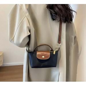 AYARLANABİLİR LACİVERT KÜÇÜK ŞIK OMUZ ÇANTASI ACR8081