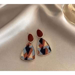 BORDO RENKLİ GEOMETRİK KÜPE ACR8218