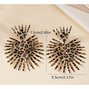 LEOPAR DESENLİ TASARIM KÜPE ACR8226