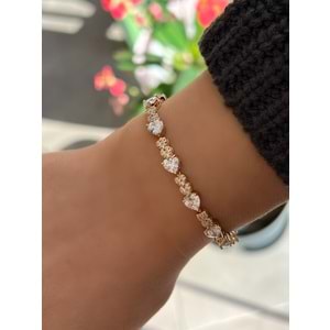 XUPING KALP BİLEKLİK 17+3CM-ROSE RENK ACR8313