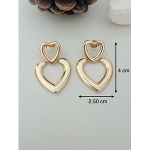 XUPING 14K KALP KÜPE-GOLD RENK ACR8523