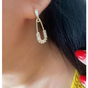 XUPING 14K ÇENGEL KÜPE-GOLD RENK ACR8541