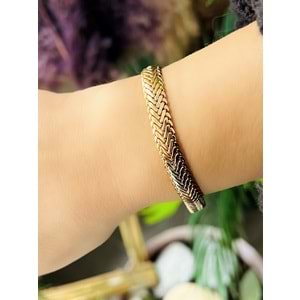 XUPING BALIK SIRTI BİLEKLİK 20CM-ROSE RENK ACR8571