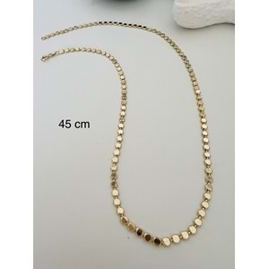 XUPING 14K STAMP KOLYE 45CM-GOLD RENK ACR8912