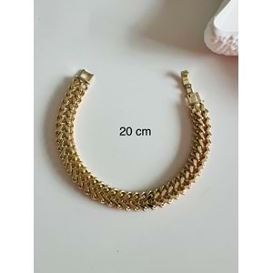 XUPING 14K BRAİD BİLEKLİK 20CM-GOLD RENK ACR8959