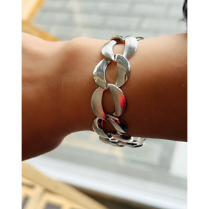 XUPING HALKA ZİNCİR BİLEKLİK 19CM-GÜMÜŞ RENK ACR9048