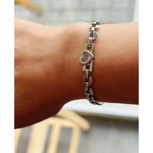 XUPING KALP BİLEKLİK 18CM-GÜMÜŞ RENK ACR9050