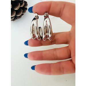 XUPING BOMBE KÜPE-GÜMÜŞ RENK ACR9191