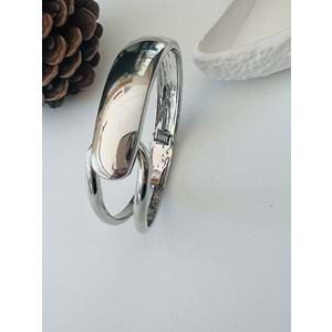 GÜMÜŞ RENK ÖZEL SERİ TASARIM KELEPÇE ACR9486