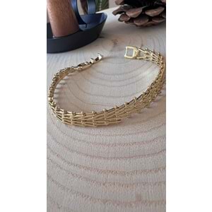 XUPING 14K GOLD RENK V BİLEKLİK 19CM ACR9706