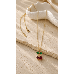 XUPING GOLD RENK KİRAZ MODEL KOLYE 46CM ACR9780
