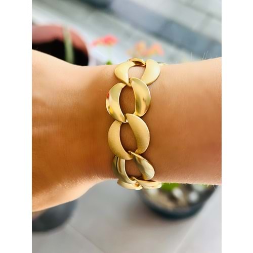 XUPING 14K HALKA MODEL ZİNCİR BİLEKLİK 19CM ACR6218